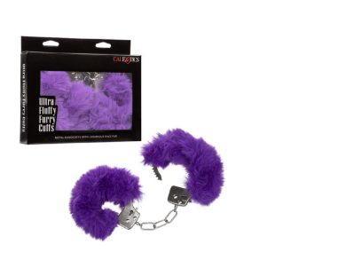 Ultra Fluffy Furry Cuffs - Purple