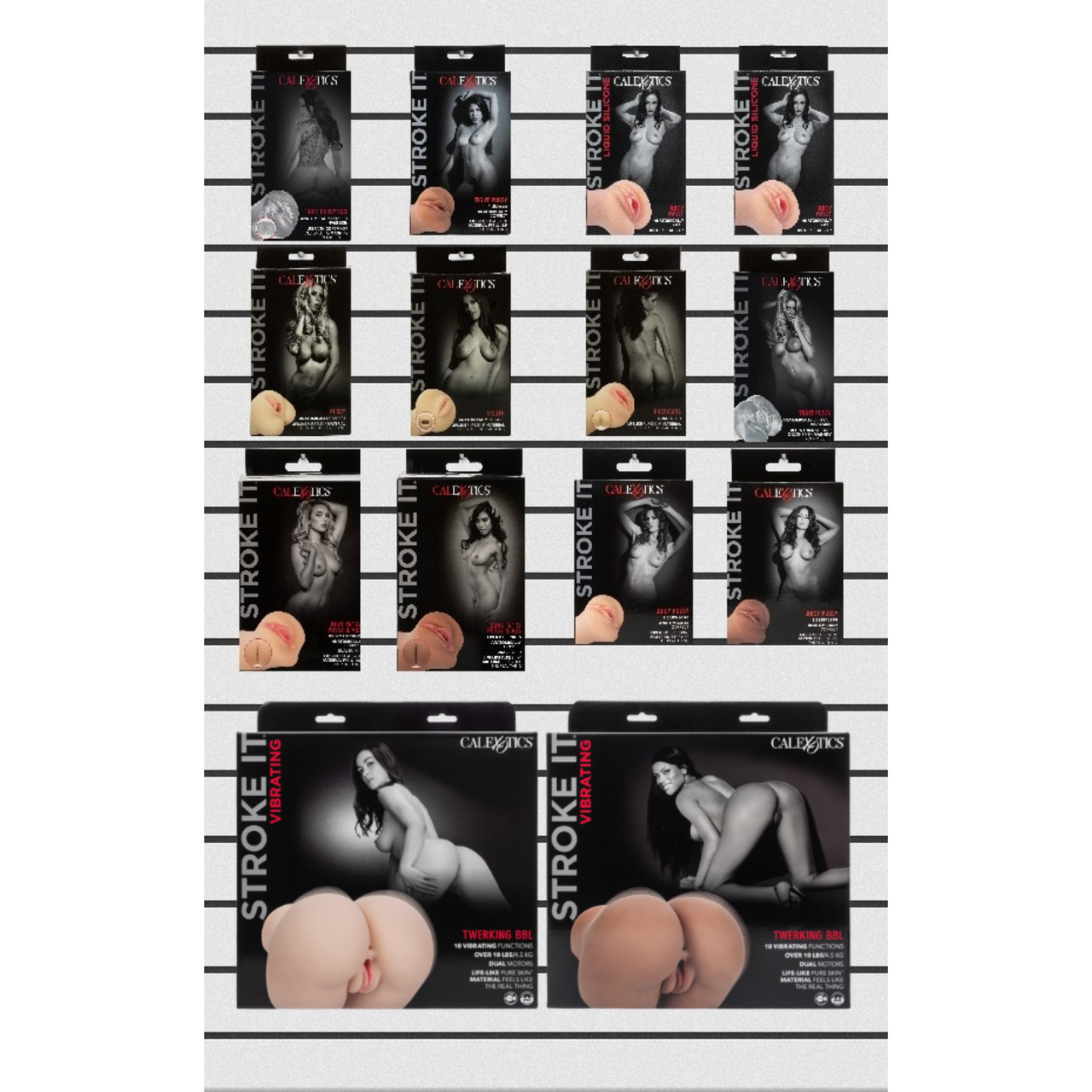 Stroke It® Planogram Stroke It® Planogram