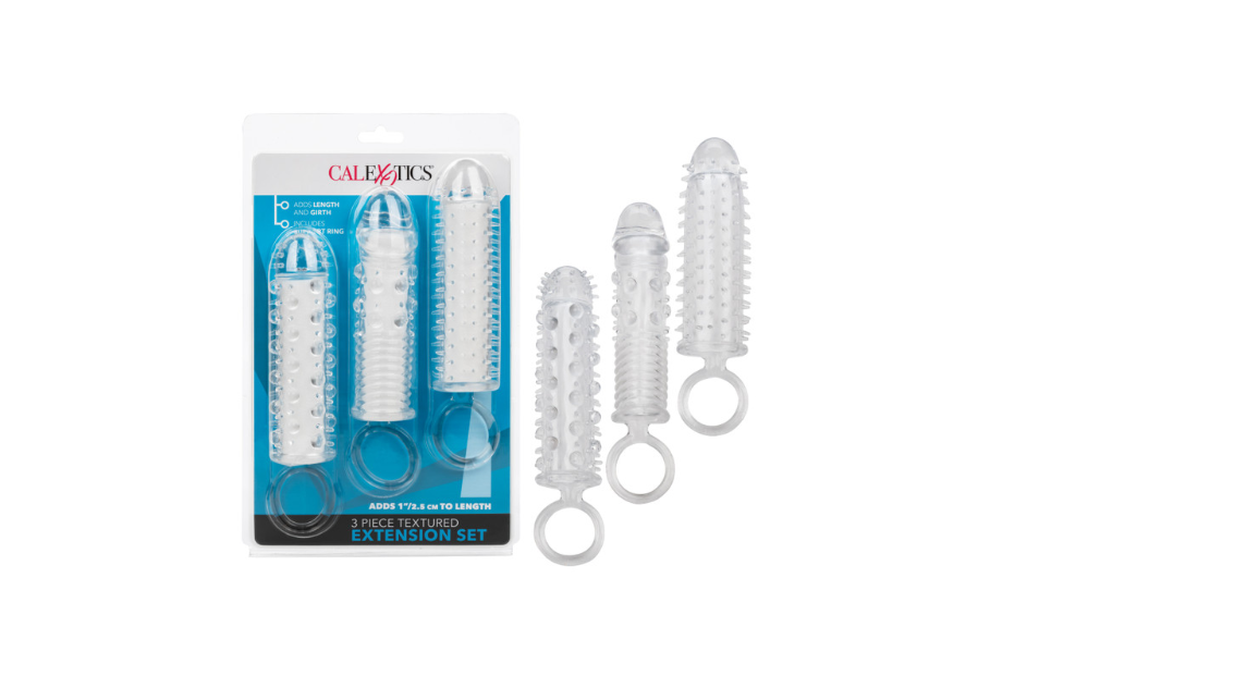 3 Piece Textured Extension Set