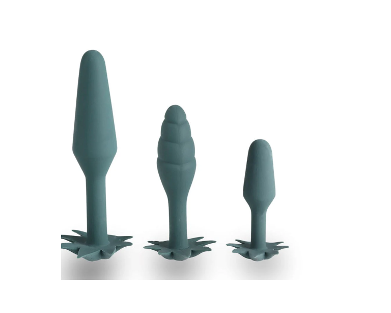 4pc Beaded Anal Plug Set