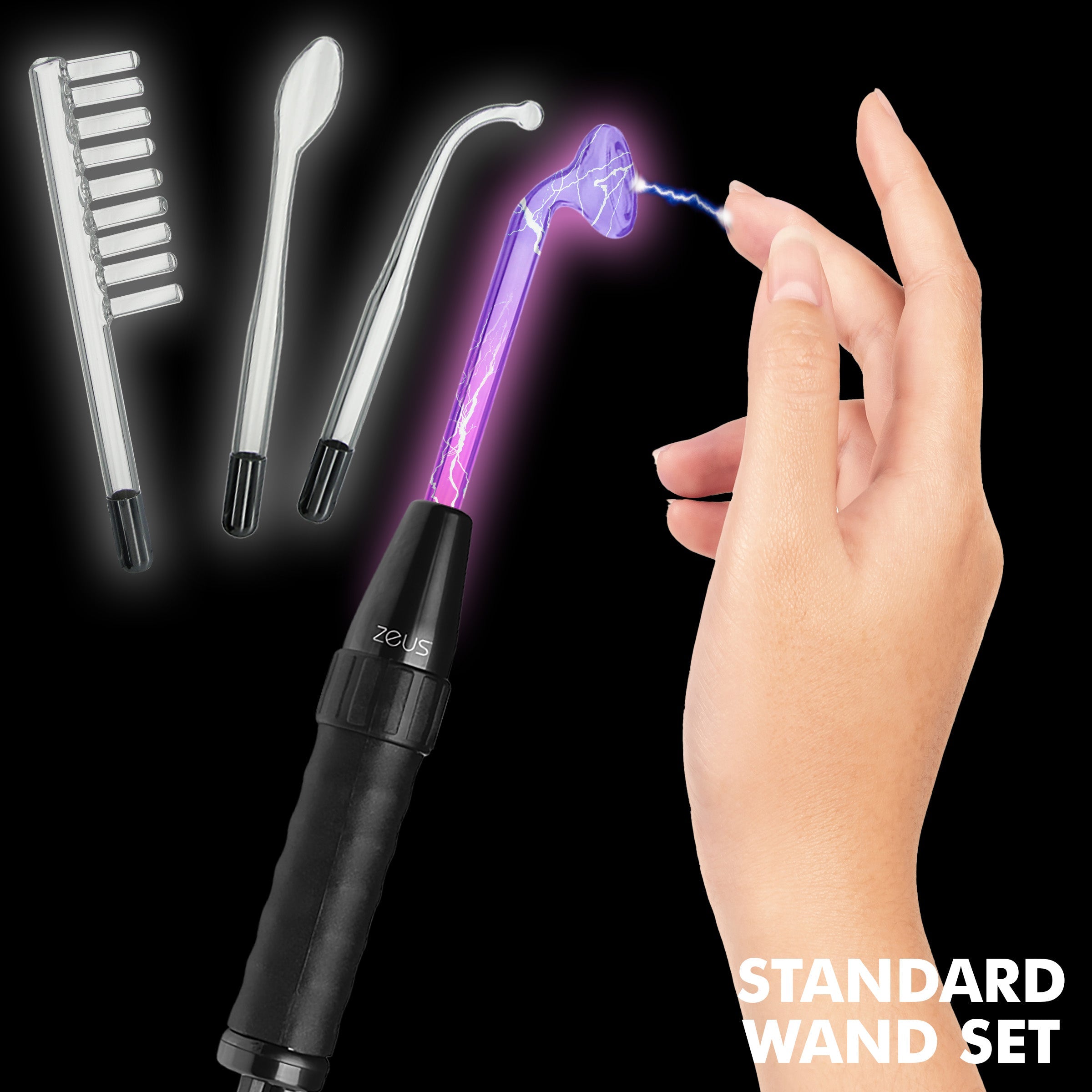 Zeus Deluxe Edition Twilight Violet Wand Kit