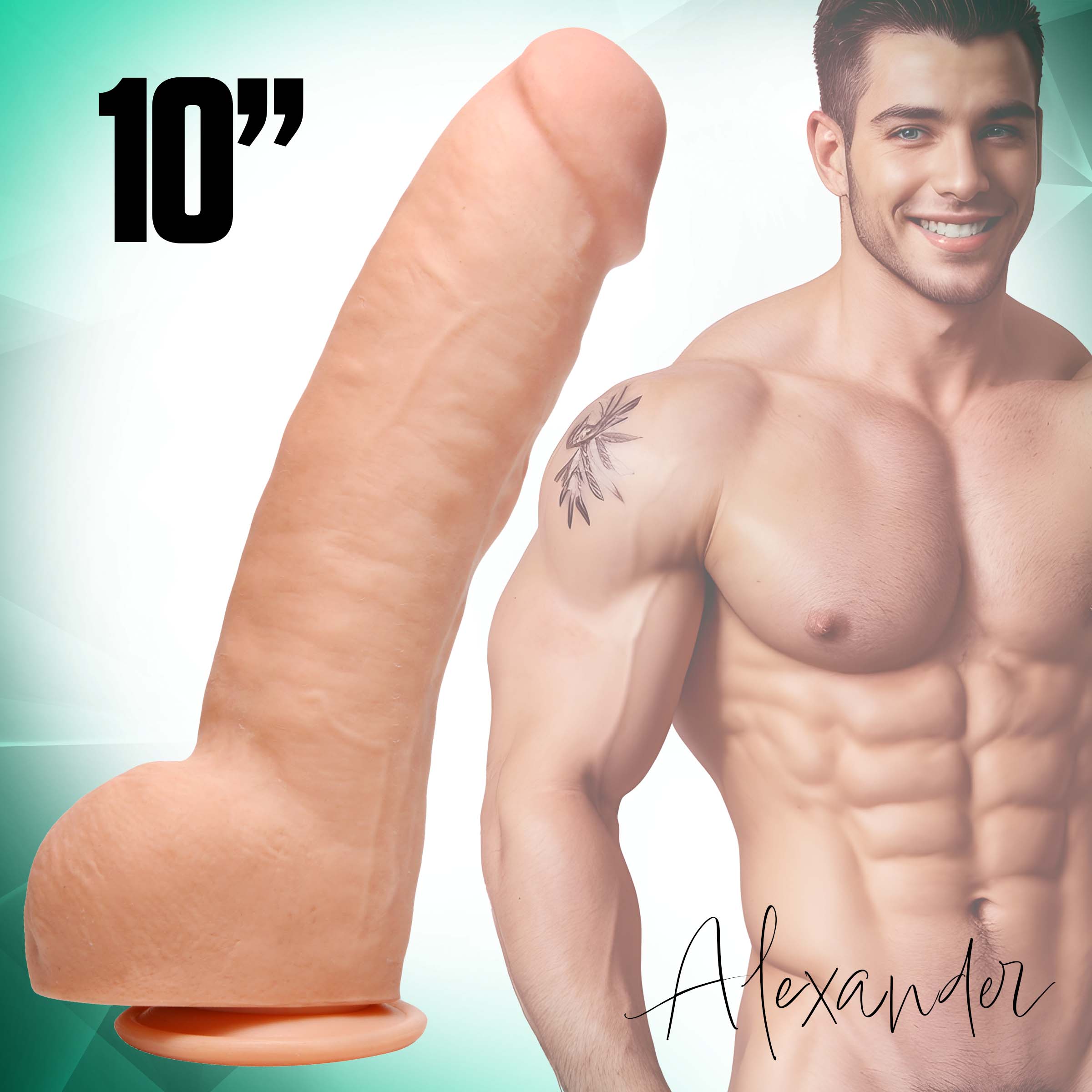 Raging Cockstars Annihilating Alexander Huge Realistic Dildo