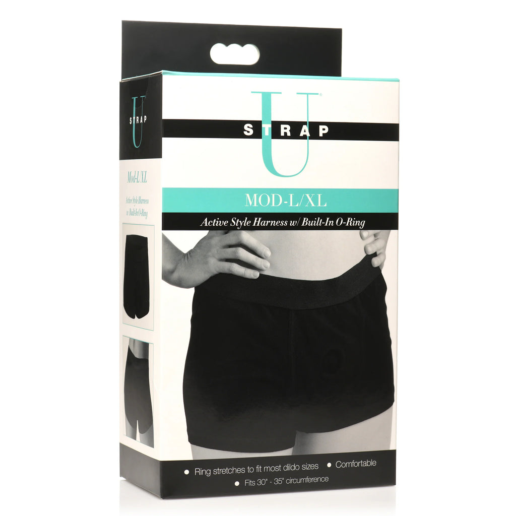 Mod Strap On Style Harness with Built In O Ring- LXL