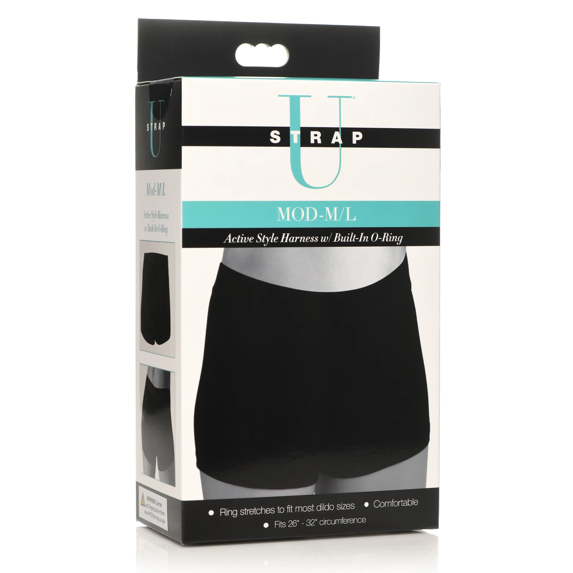 Mod Strap On Style Harness with Built In O Ring-ML