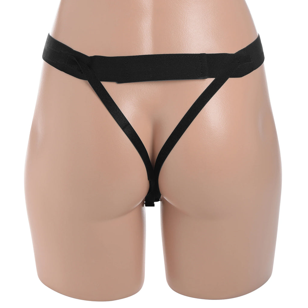 Hollow Silicone Dildo Strap-on - Light