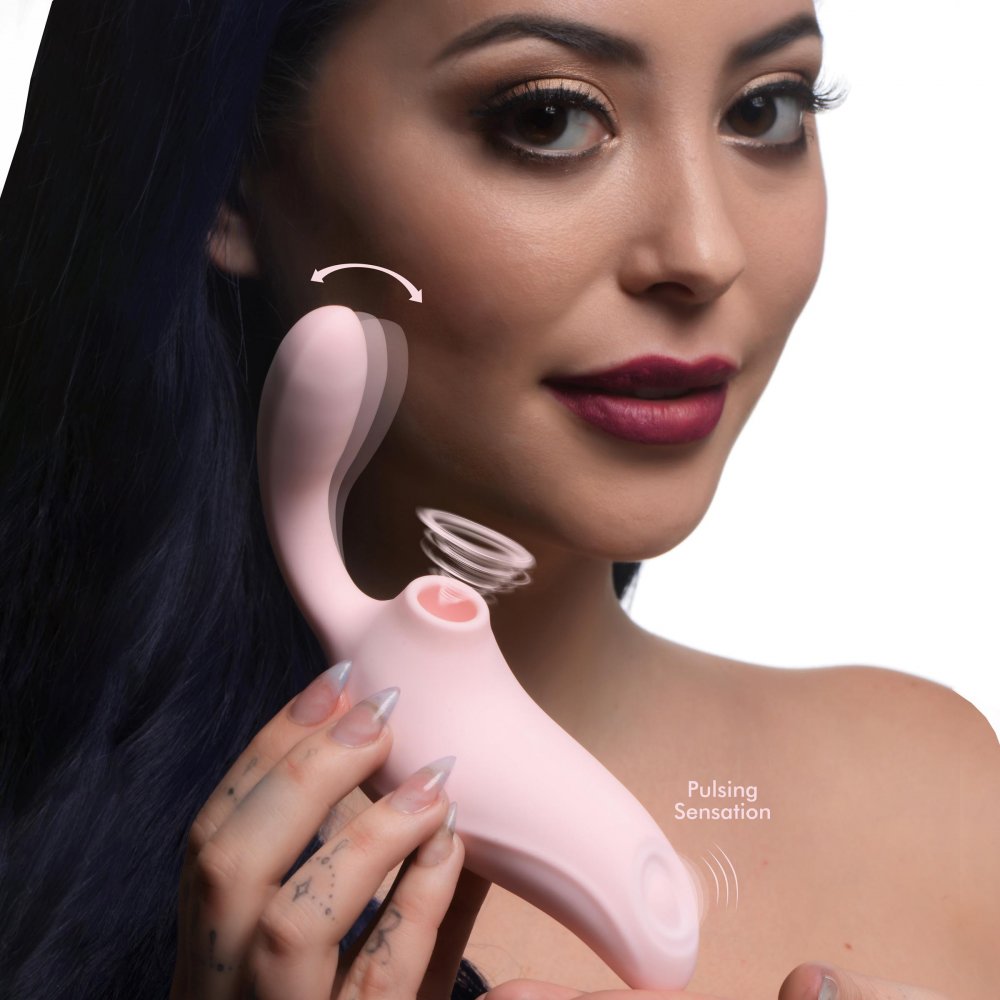 3 Way Elixir Sucking & Pulsing Vibrator