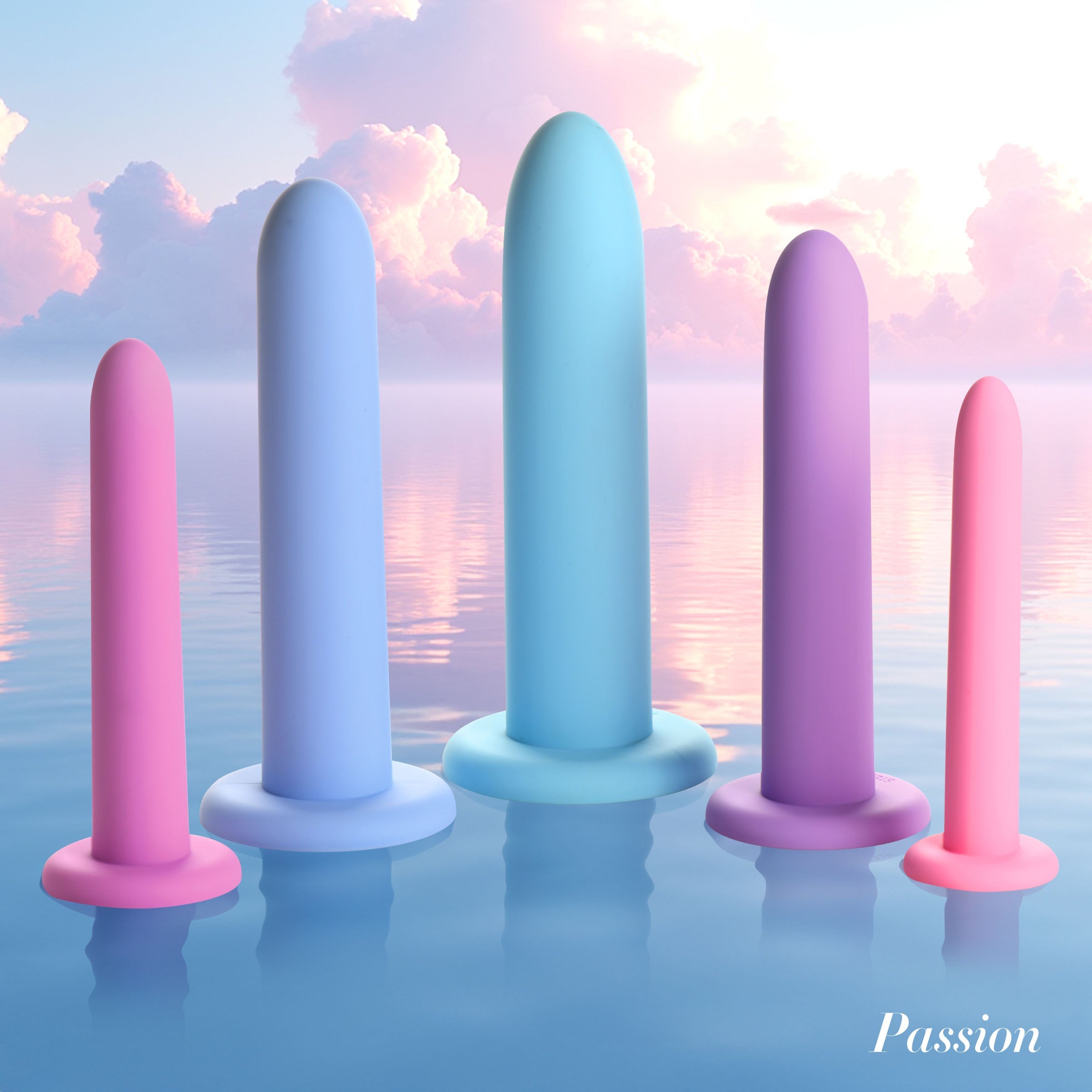 Silicone Pelvic Kegel Exerciser Set