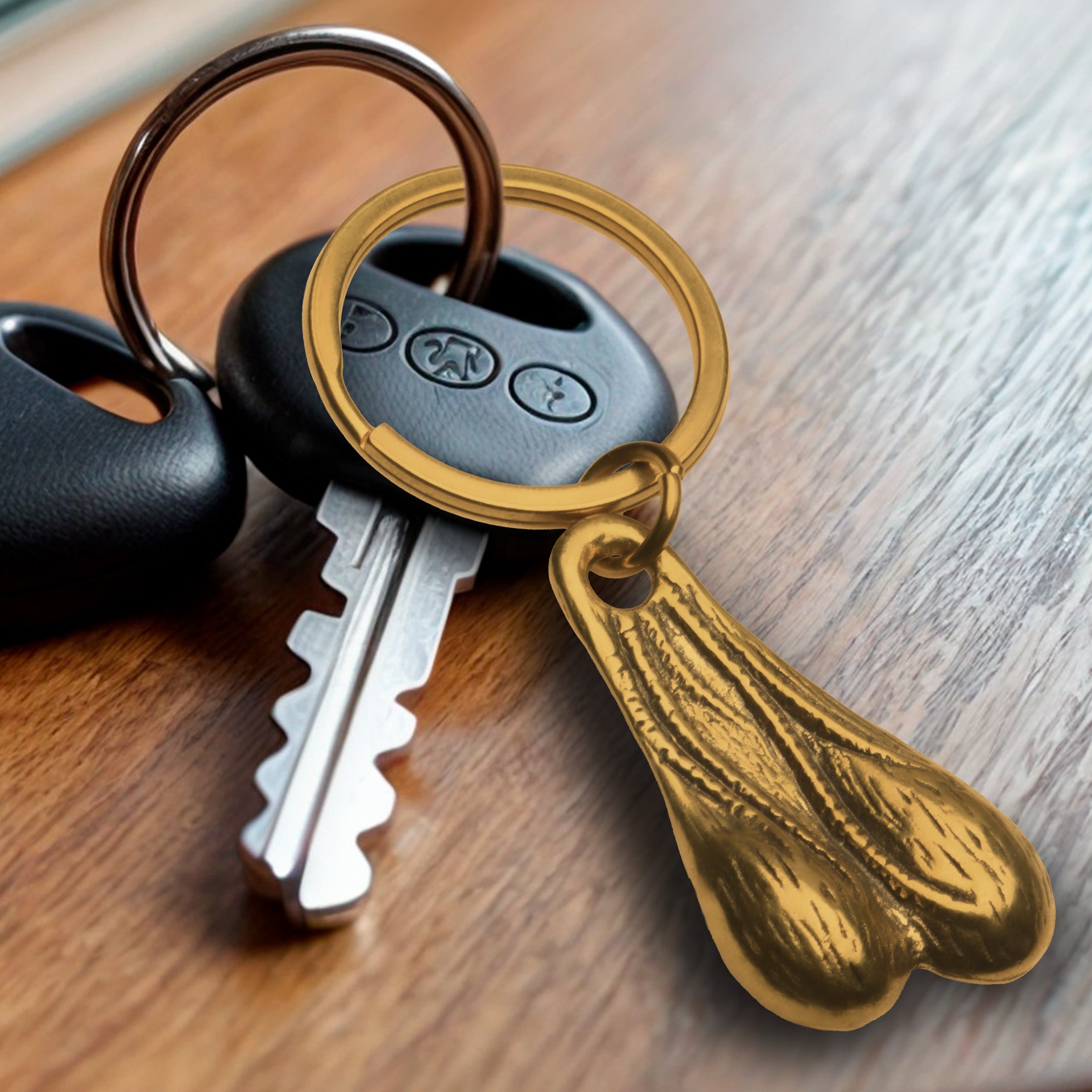 Brass Keychain