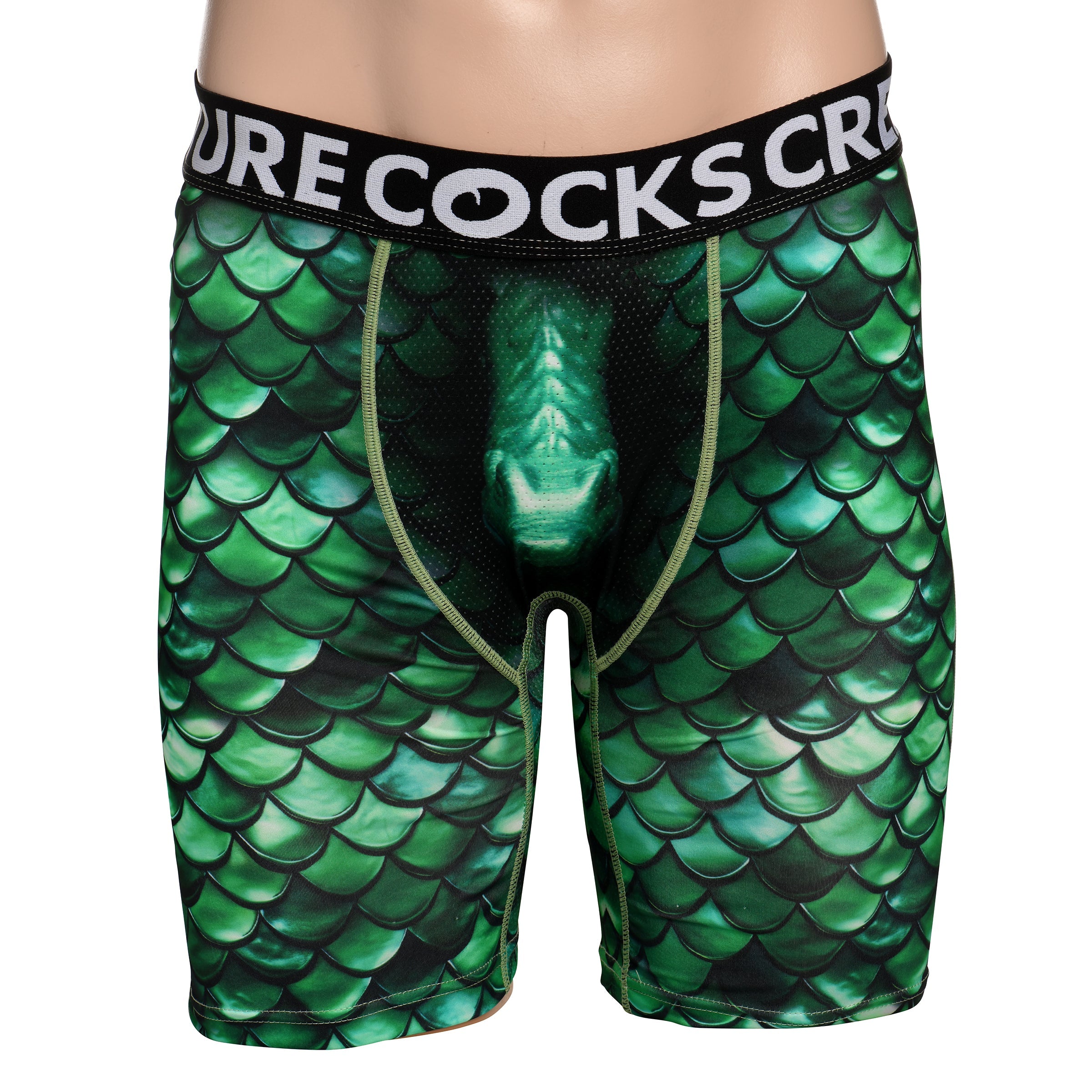 Creature Wear Cockness Monster Lake Creature Boxer Shorts - X-Large