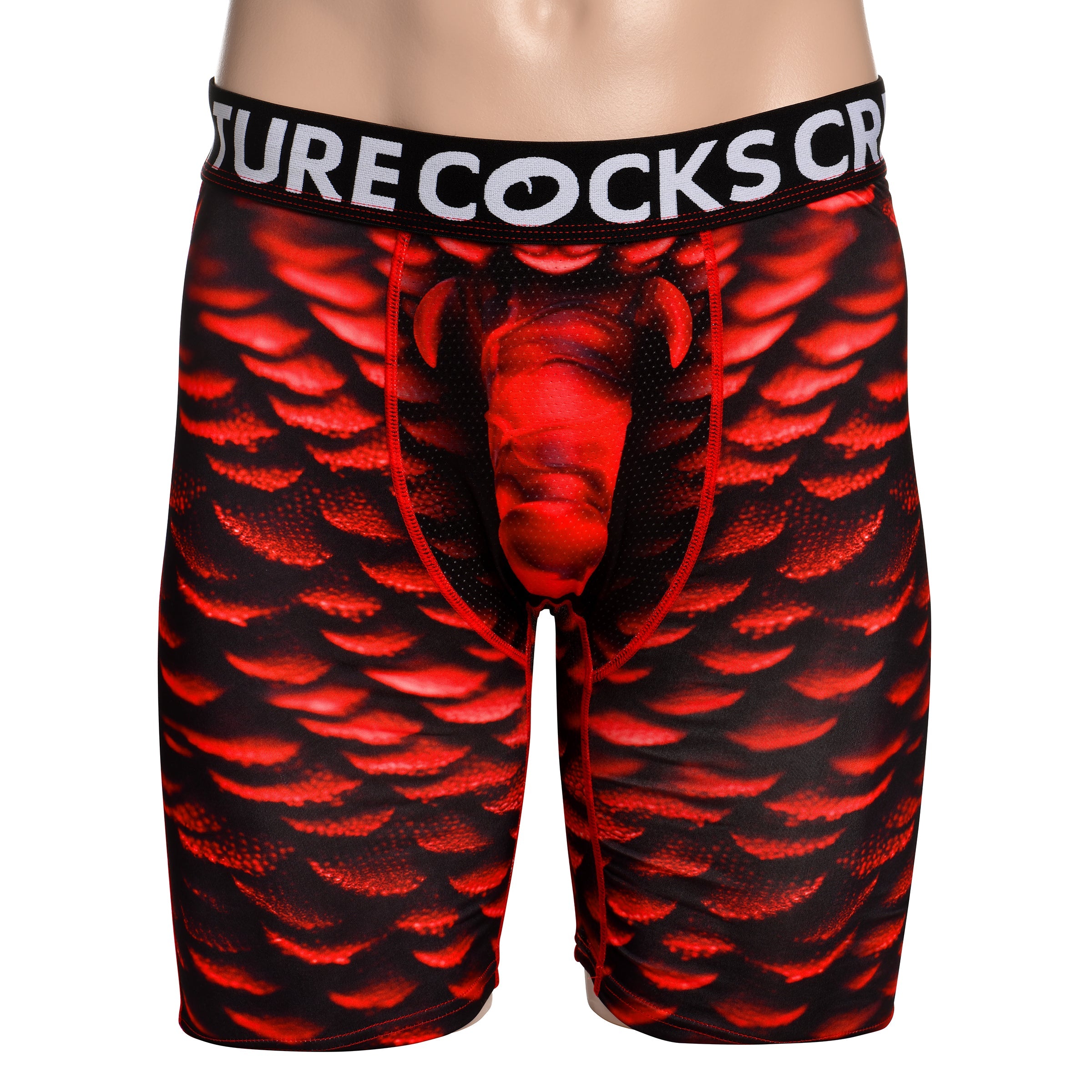 Creature Wear Horny Devil Demon Boxer Shorts - Medium