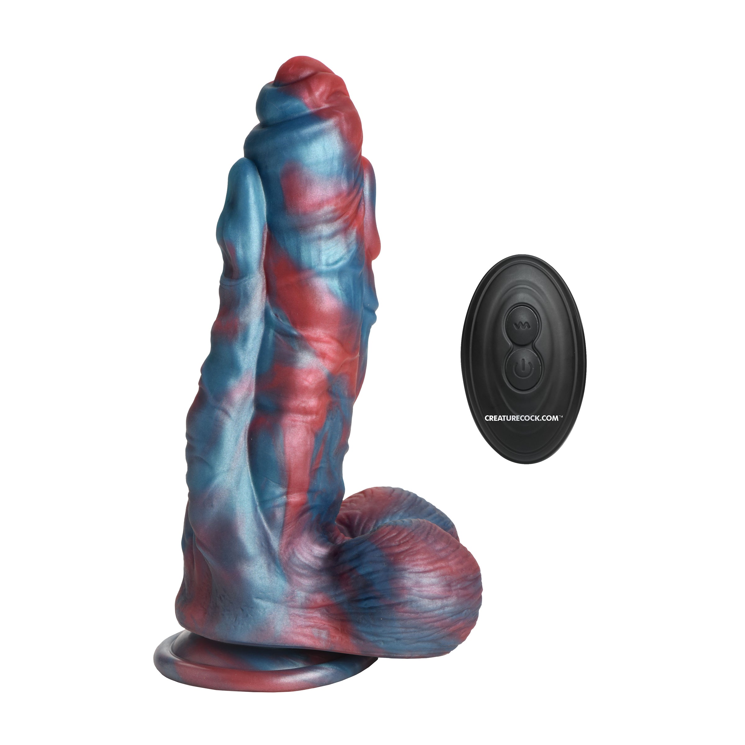 Hydra X Vibrating Silicone Dildo