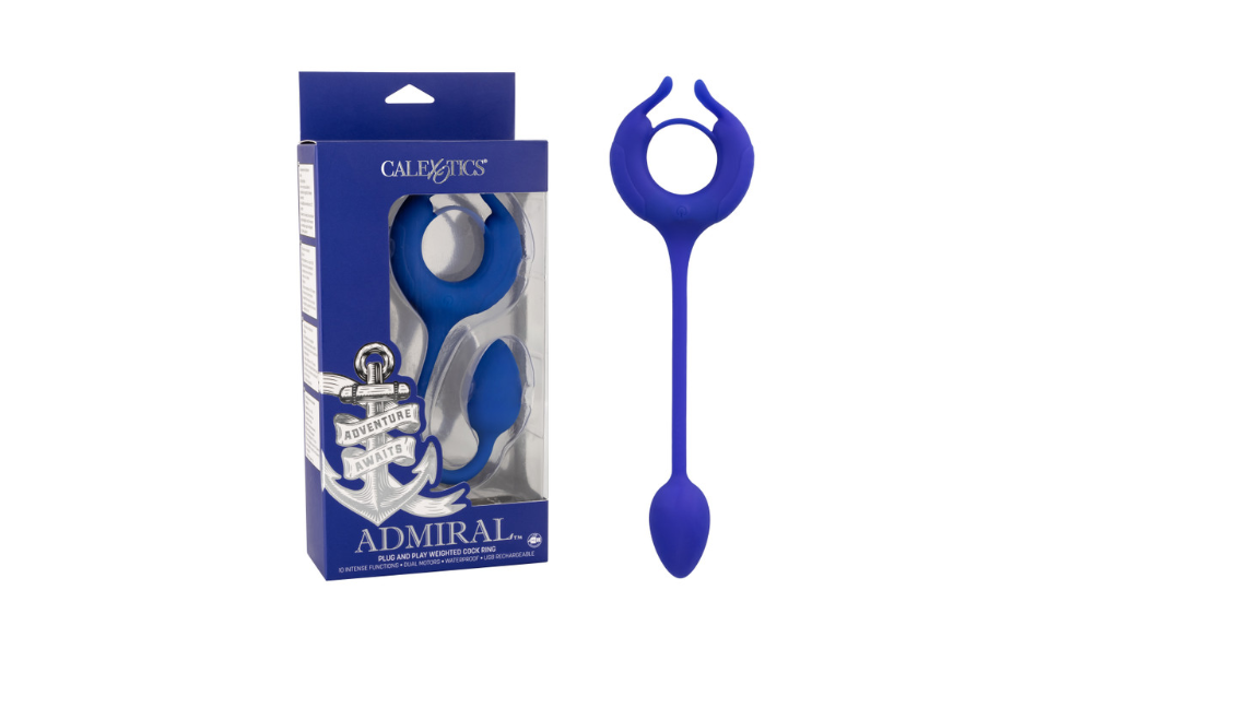 Admiral™ Plug and Play Weighted Cock Ring