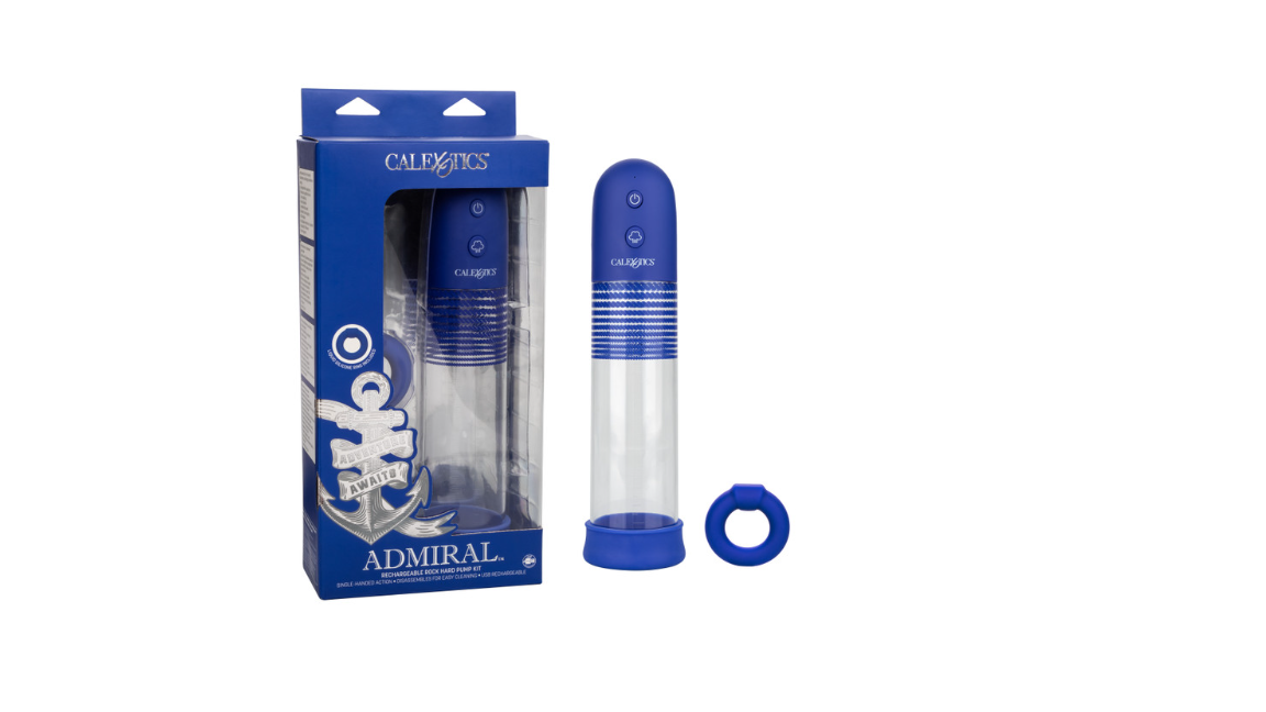 Admiral™ Rechargeable Rock Hard Pump Kit