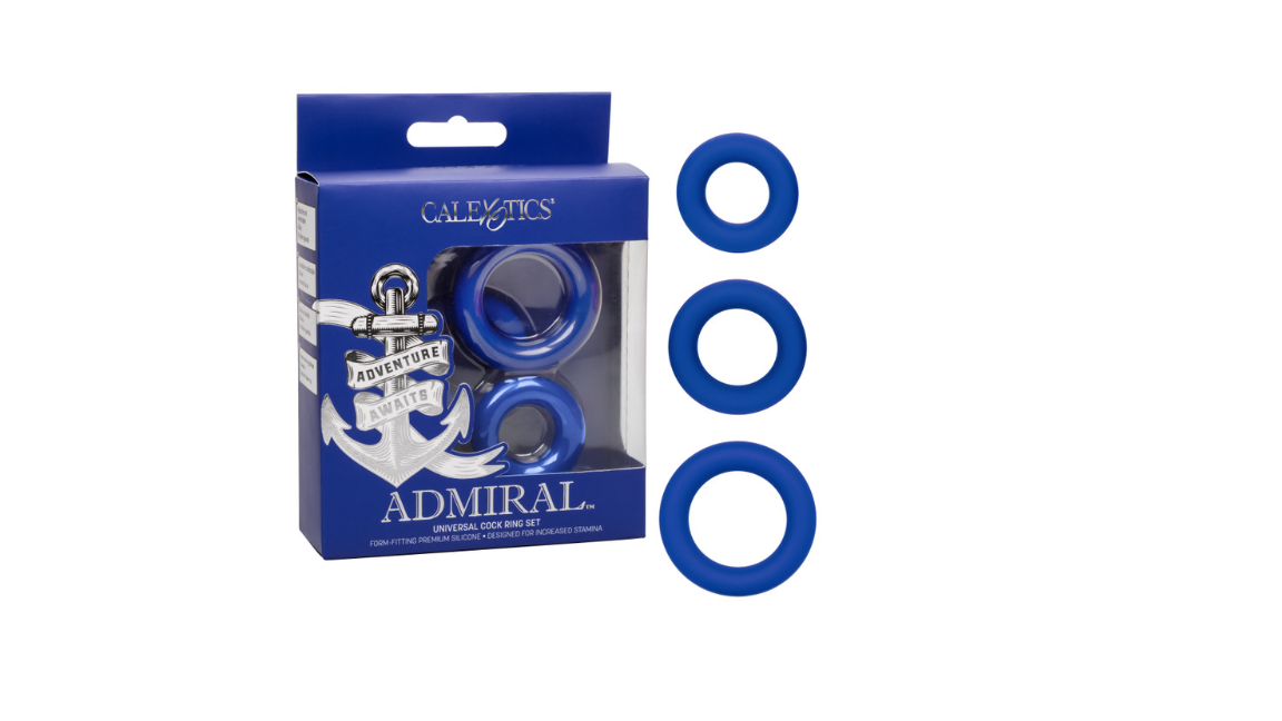 Admiral™ Universal Cock Ring Set