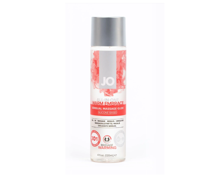 JO All-In-One Massage Glide - Warming - Massage 4 floz / 120 mL