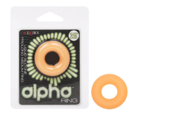 Alpha™ Glow-In-The-Dark Liquid Silicone Prolong Medium Ring