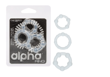 Alpha™ Liquid Silicone Beaded Rings