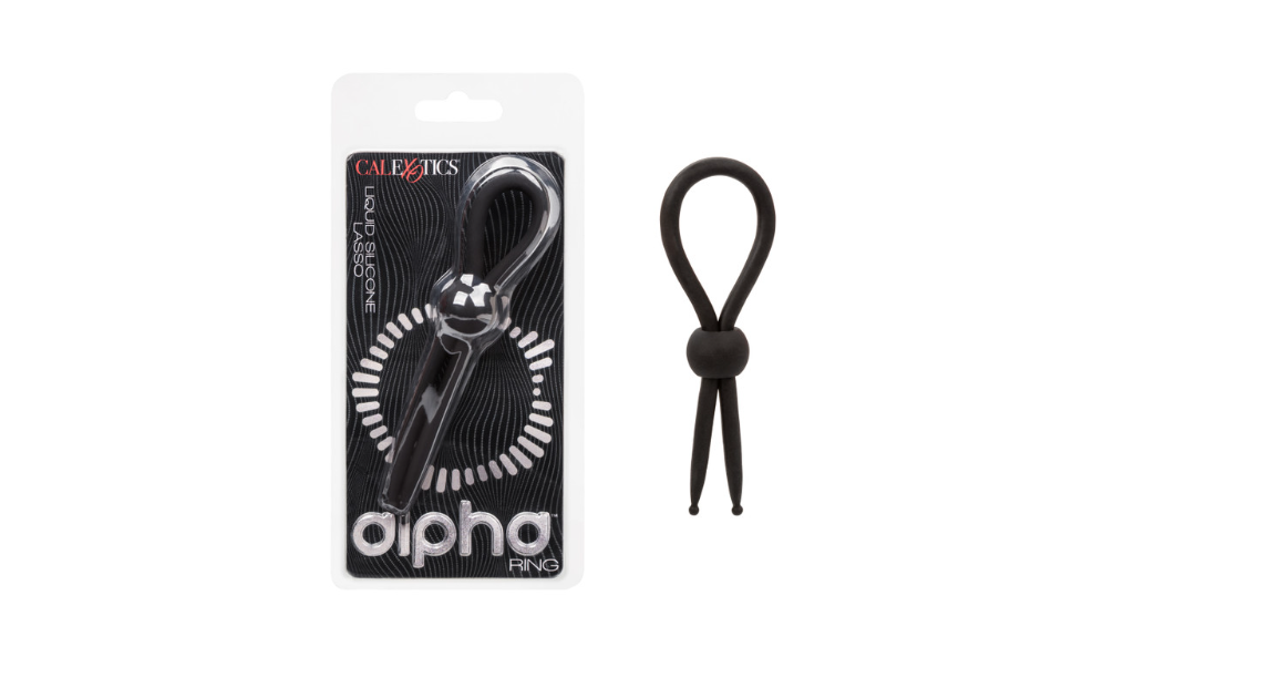 Alpha™ Liquid Silicone Lasso - Black