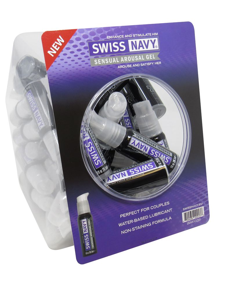 Sensual Arousal Lubricant 1oz/50ct Fishbowl