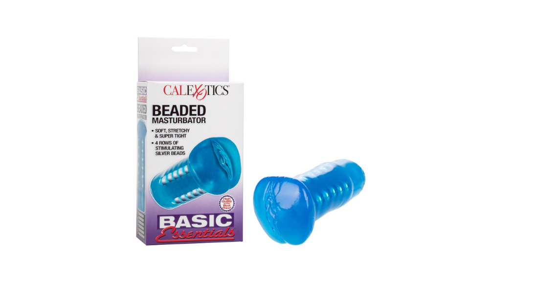 Basic Essentials® Beaded Masturbator