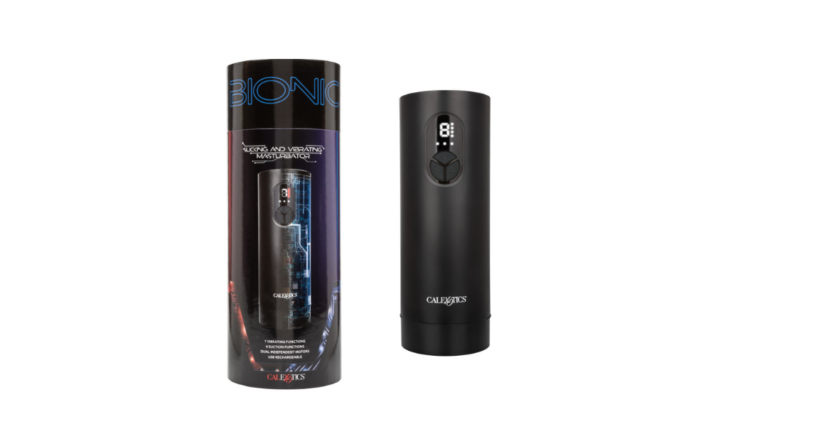 Bionic™ Sucking and Vibrating Masturbator