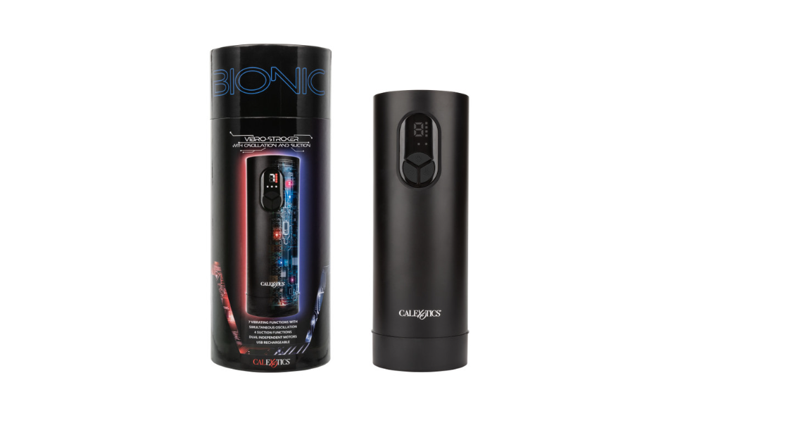 Bionic™ Vibro Stroker with Oscillation and Suction