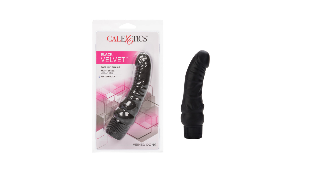Black Velvet™ Veined Dong