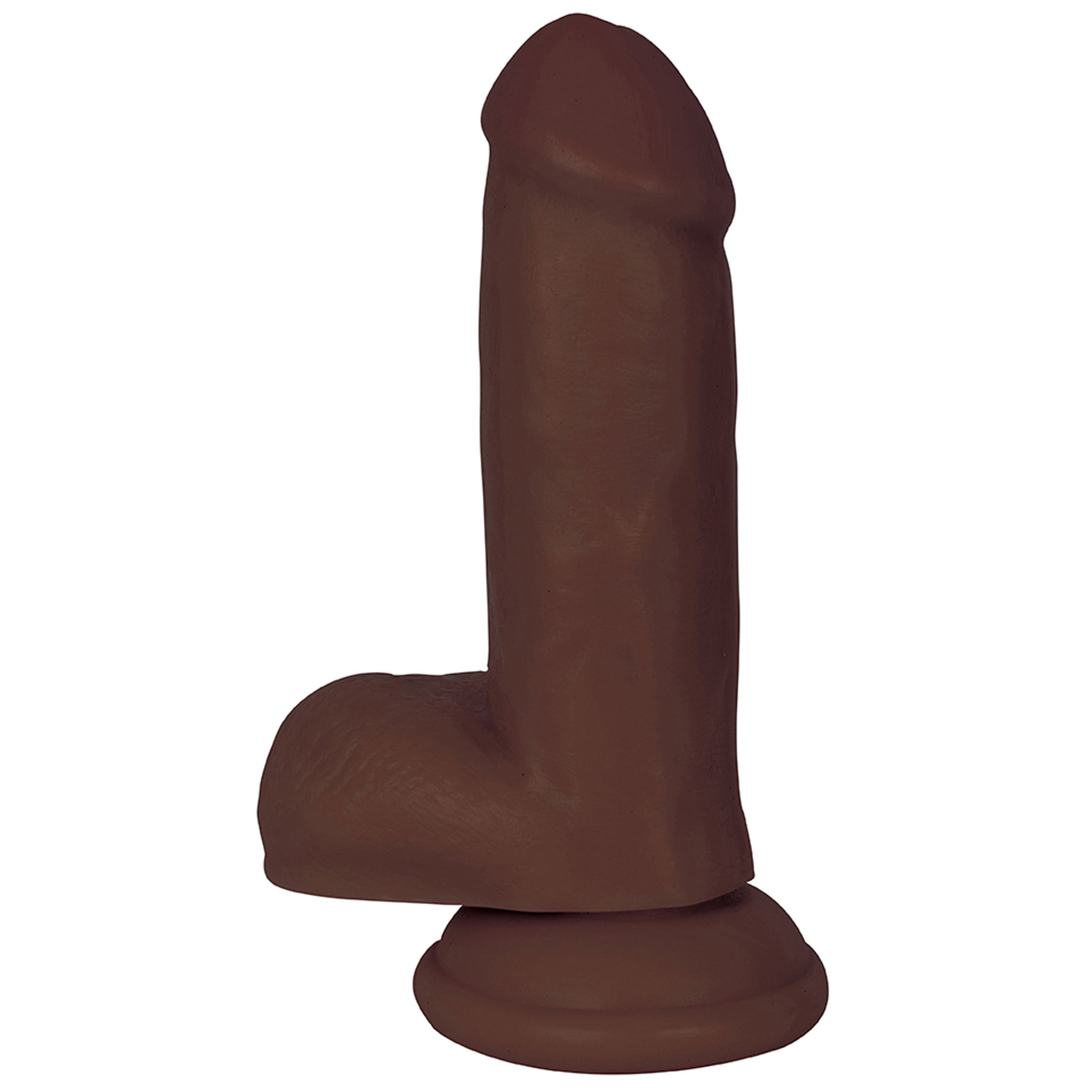 JOCK 6 Inch Dong with Balls - Dark BULK