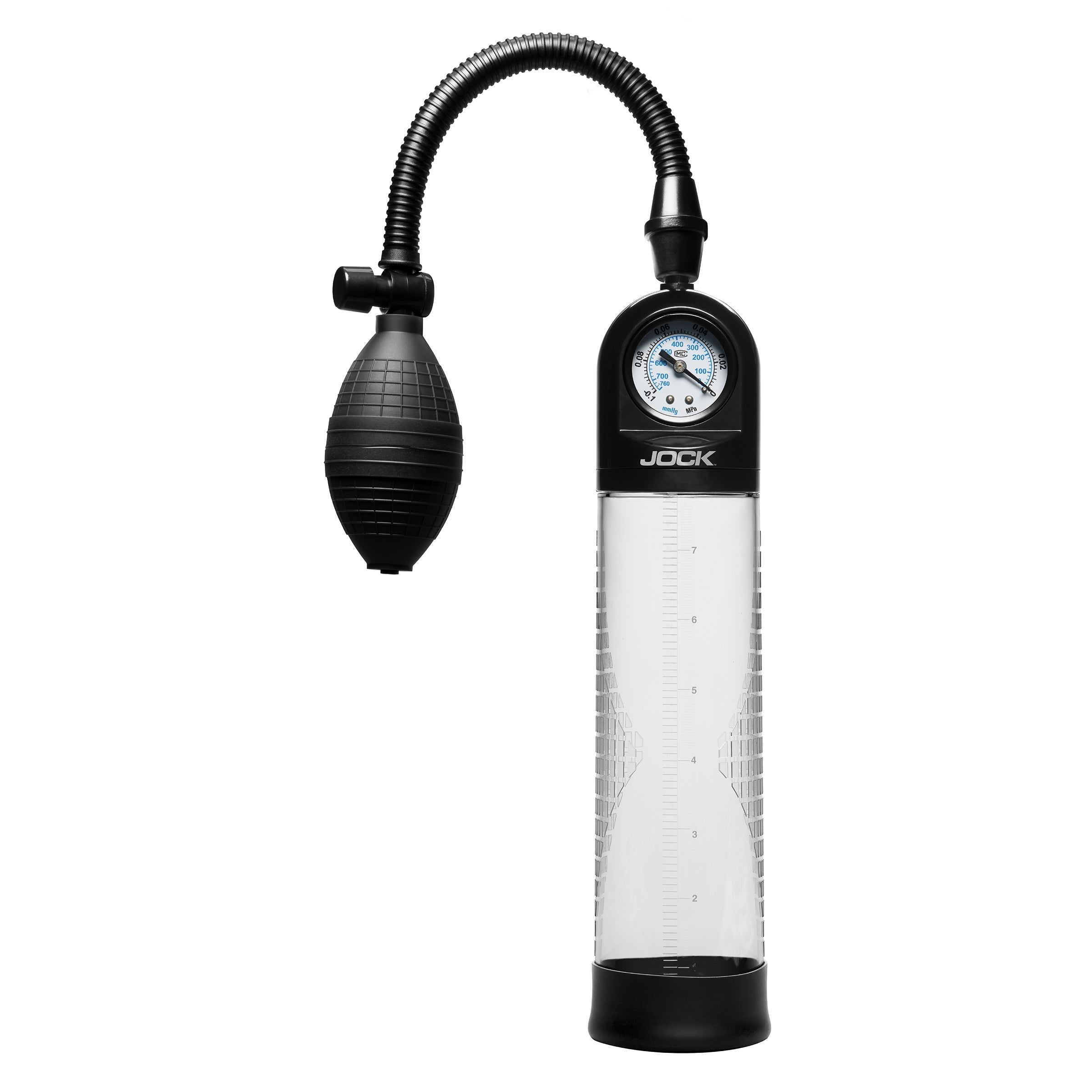 Pump Up Gauge Penis Pump with Bulb