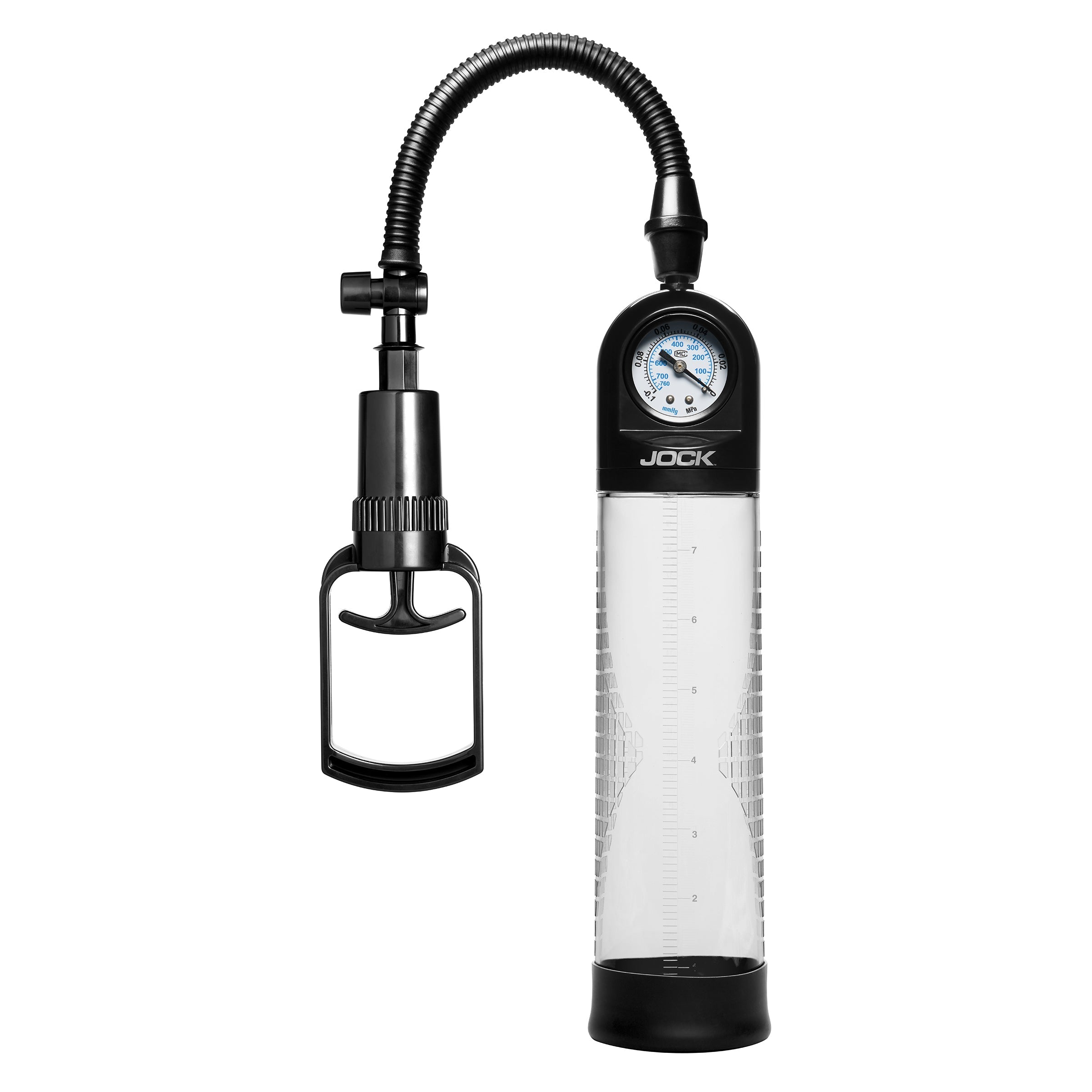 Pump Up Gauge Penis Pump with Pull Rod