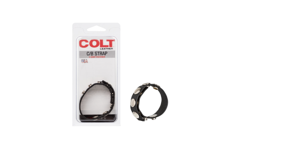 COLT® Leather C/B Strap 5-Snap Fastener