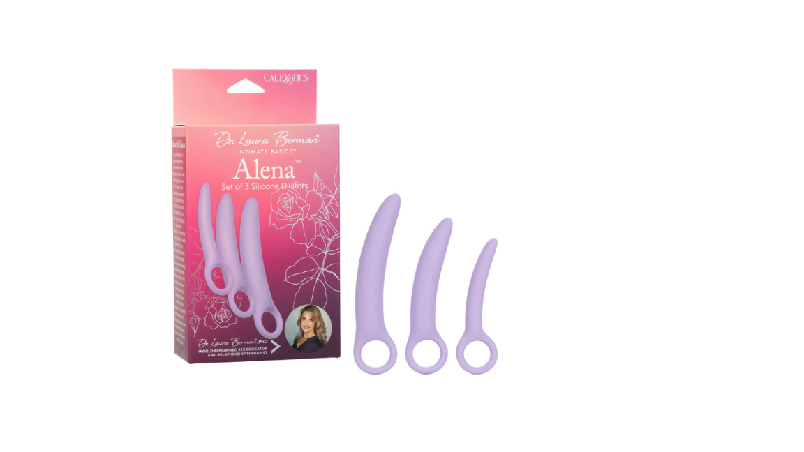 Dr. Laura Berman® Alena™ Set of 3 Silicone Dilators