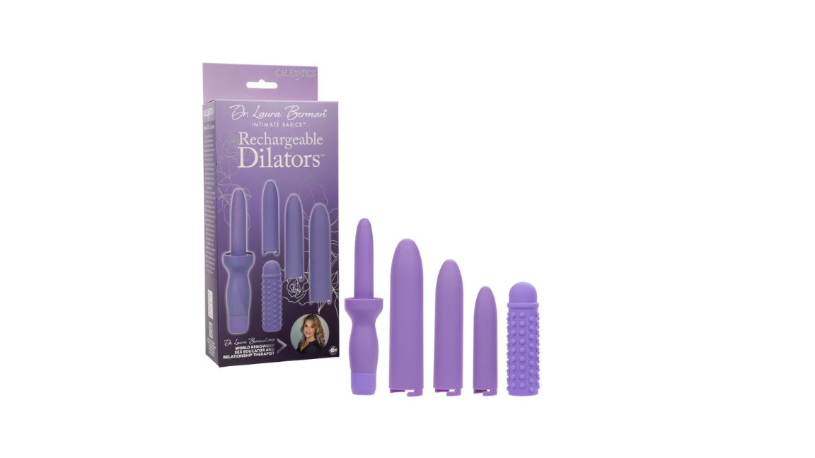 Dr. Laura Berman® Dilators™ Set Of 4 Locking Sizes Plus Sleeve