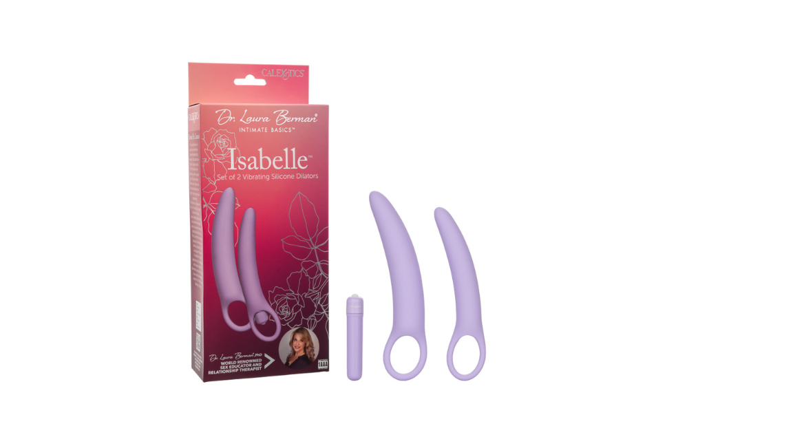 Dr. Laura Berman® Isabelle™ Set of 2 Vibrating Silicone Dilators