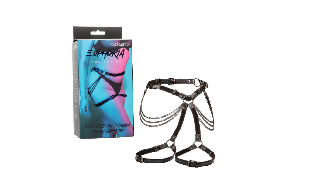 Euphoria Collection Plus Size Multi Chain Thigh Harness