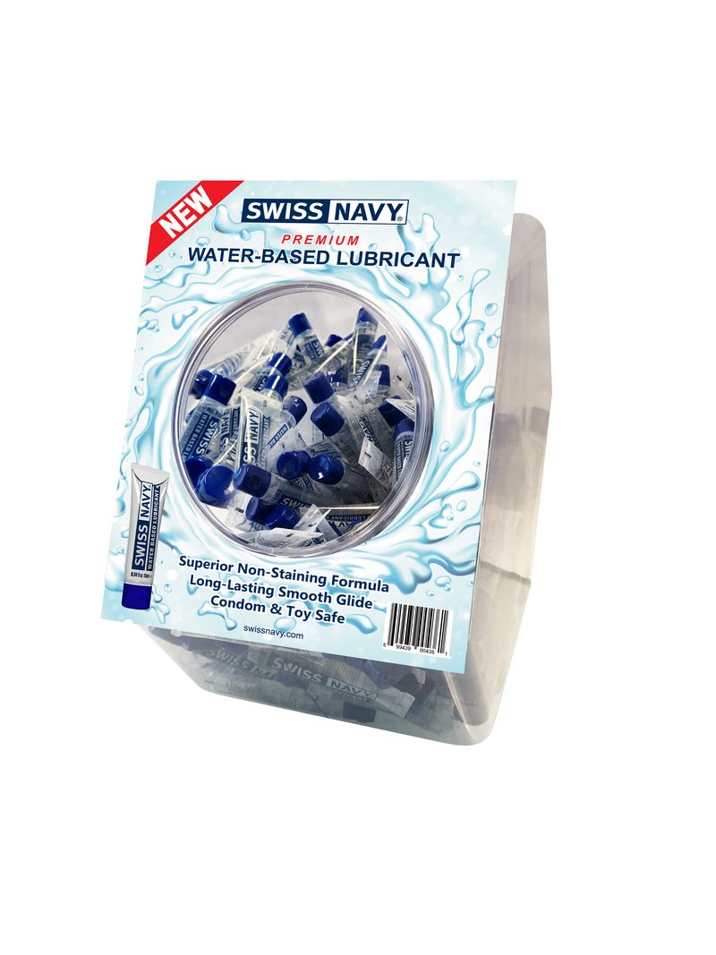 Water-Based Lubricant 10ml/100ct Fishbowl