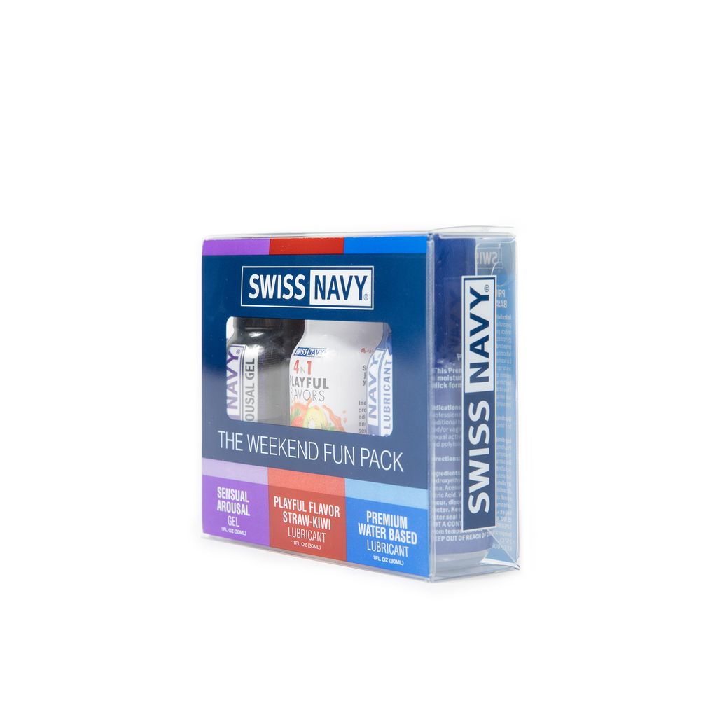 Swiss Navy® Weekend Fun Pack, 3-1oz