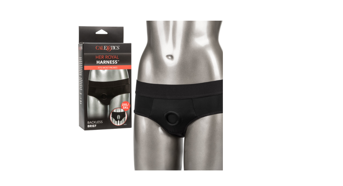 Her Royal Harness® Backless Brief - 2XL/3XL
