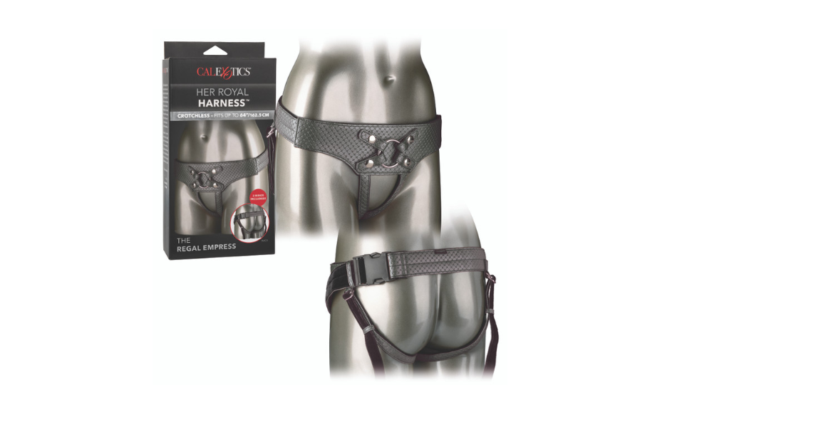 Her Royal Harness® The Regal® Empress - Pewter