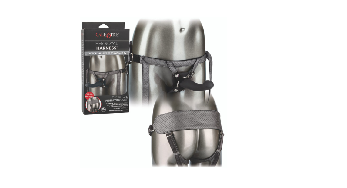 Her Royal Harness® The Royal Vibrating Set