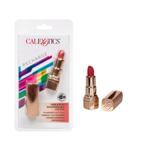 Hide & Play™ Rechargeable Lipstick - Red