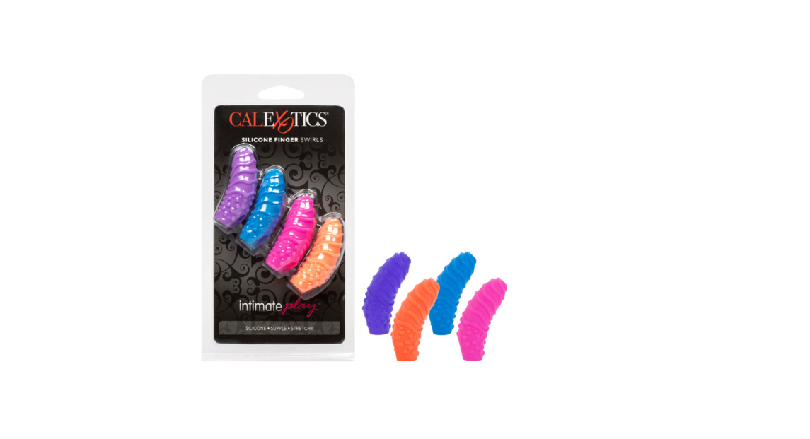 Intimate Play™ Silicone Finger Swirls