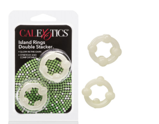 Island Rings Double Stacker™ - Glow-in-The-Dark