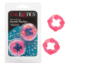 Island Rings Double Stacker™ - Pink