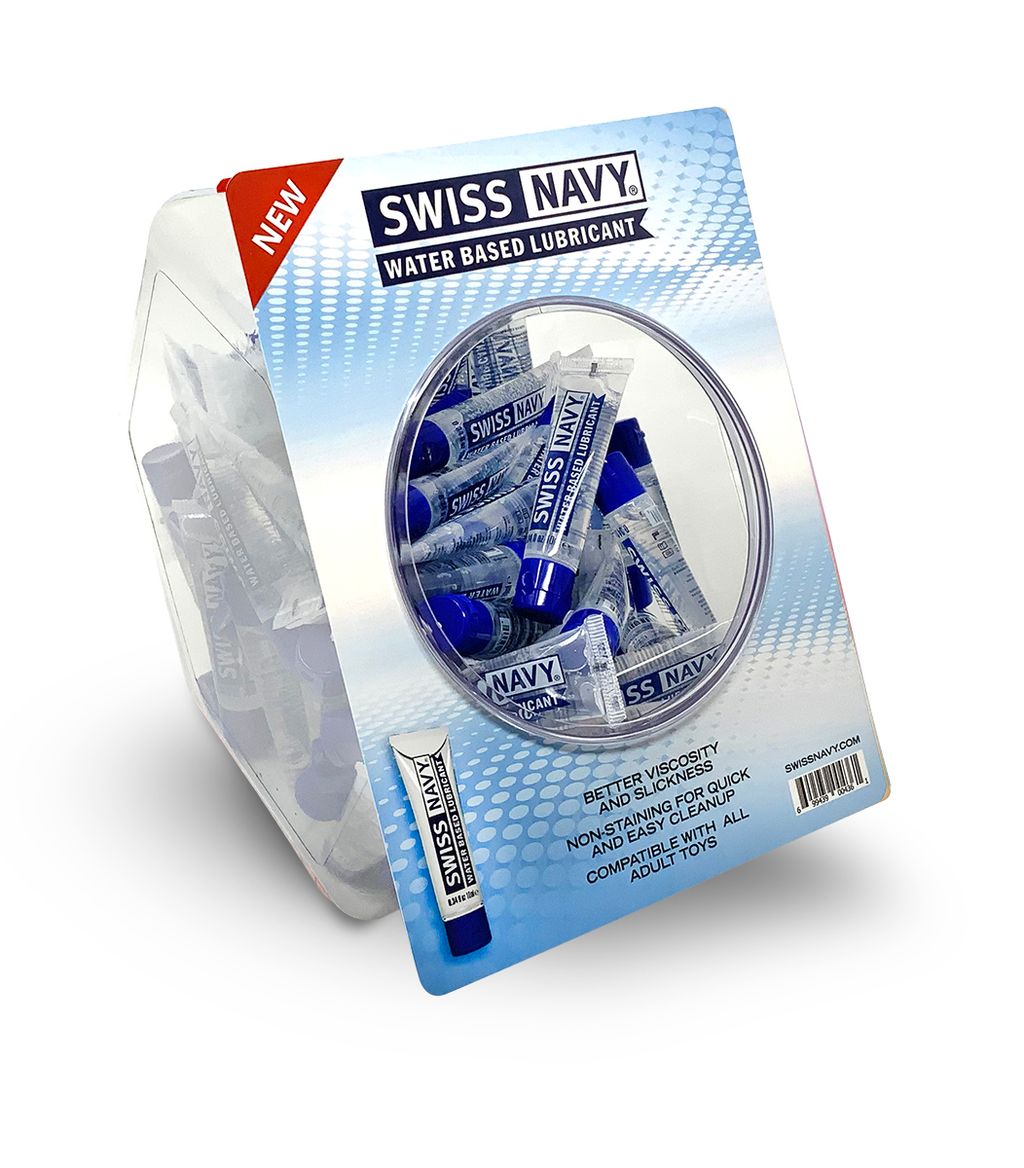 Water-Based Lubricant 10ml/100ct Fishbowl