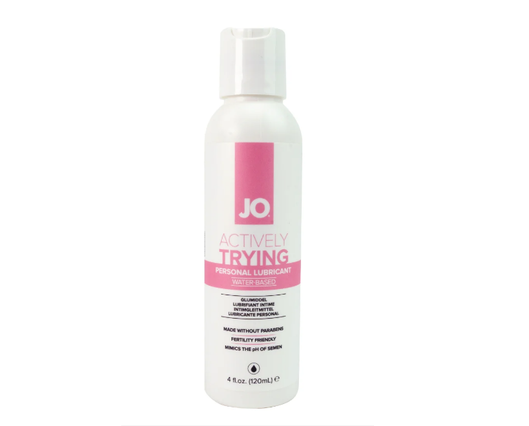 JO Actively Trying (TTC) Paraben-Free - Original - Lubricant 4 floz / 120 mL