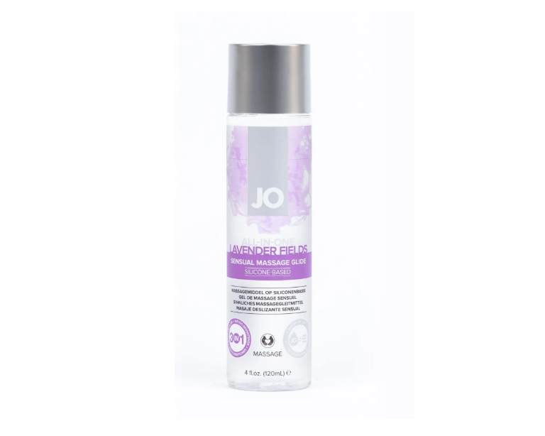 JO All-In-One Massage Glide - Lavender - Massage 4 floz / 120 mL