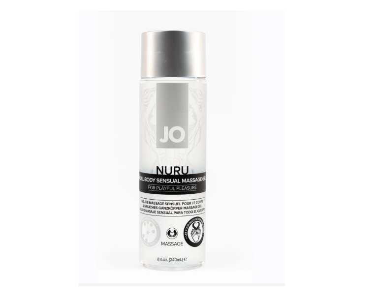 JO Nuru Massage Gel - Fragrance Free - Massage 8 floz / 240 mL