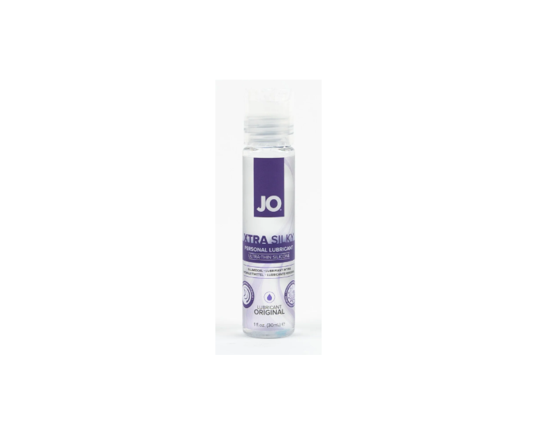 JO Xtra Silky Thin Silicone - Original - Lubricant 1 oz / 30 mL