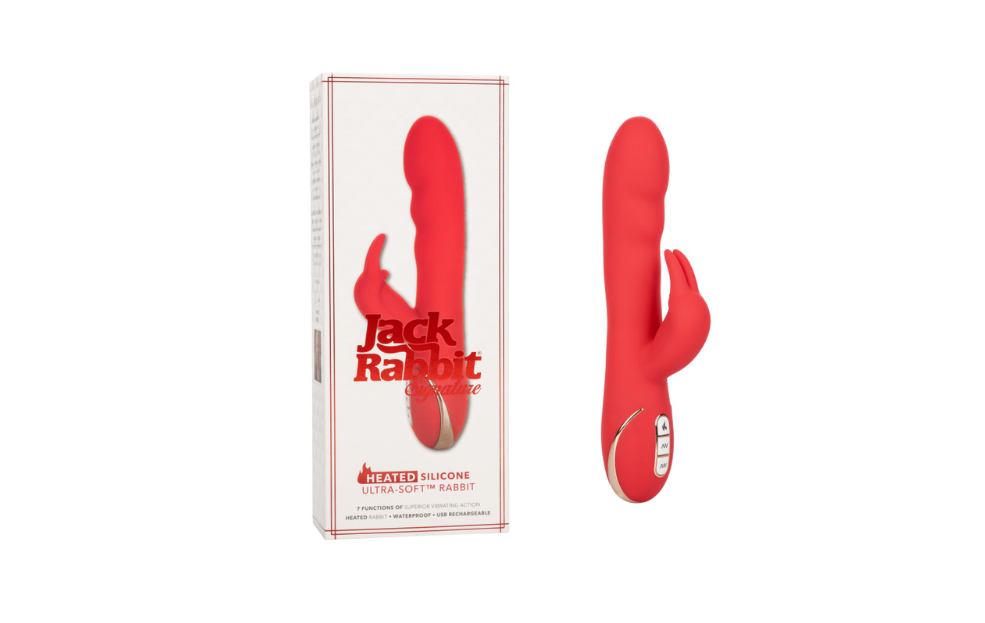 Jack Rabbit® Signature Heated Silicone Ultra-Soft™ Rabbit